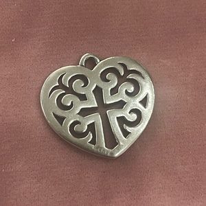 James Avery heart charm DISCONTINUED